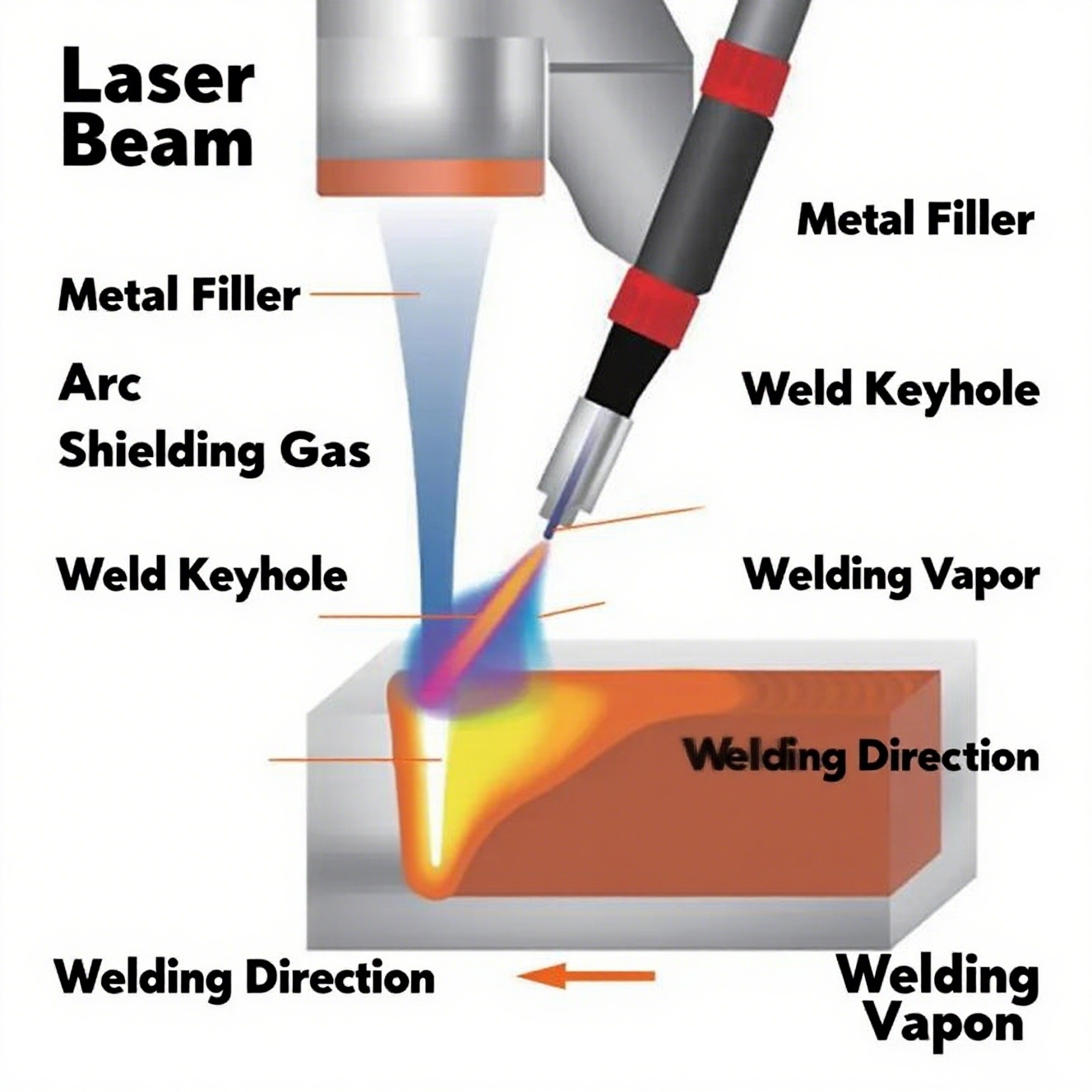 Laser arc hybrid welding 1 1