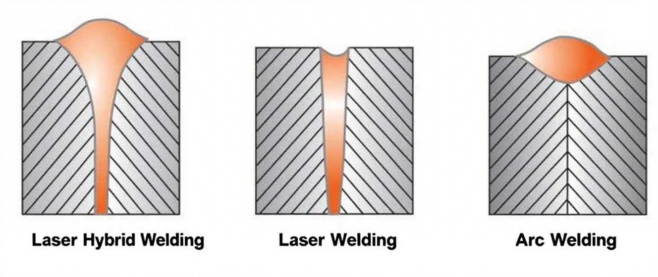 Laser arc hybrid welding