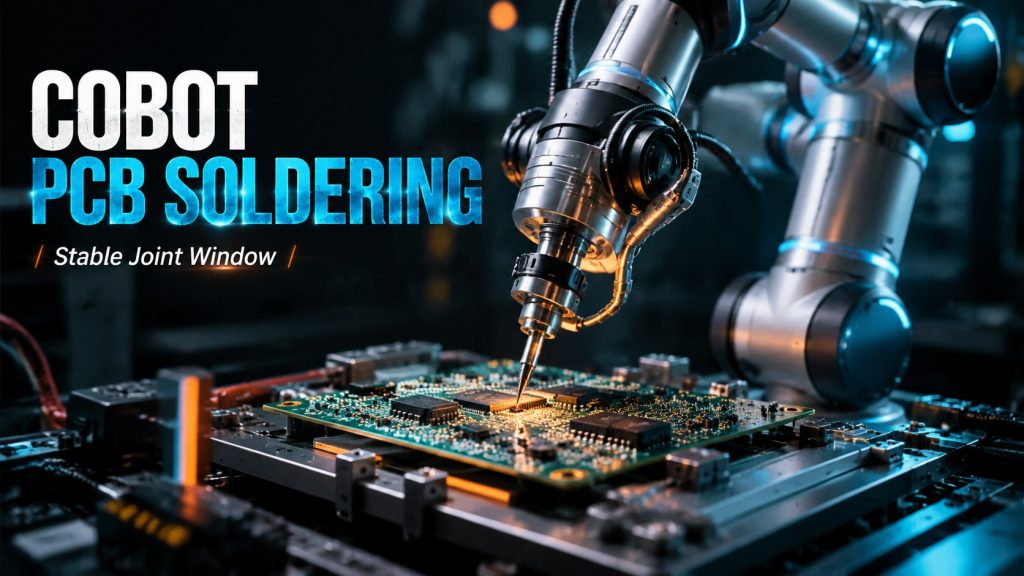Cobot PCB Soldering Station: Stable Joint Quality Before Speed