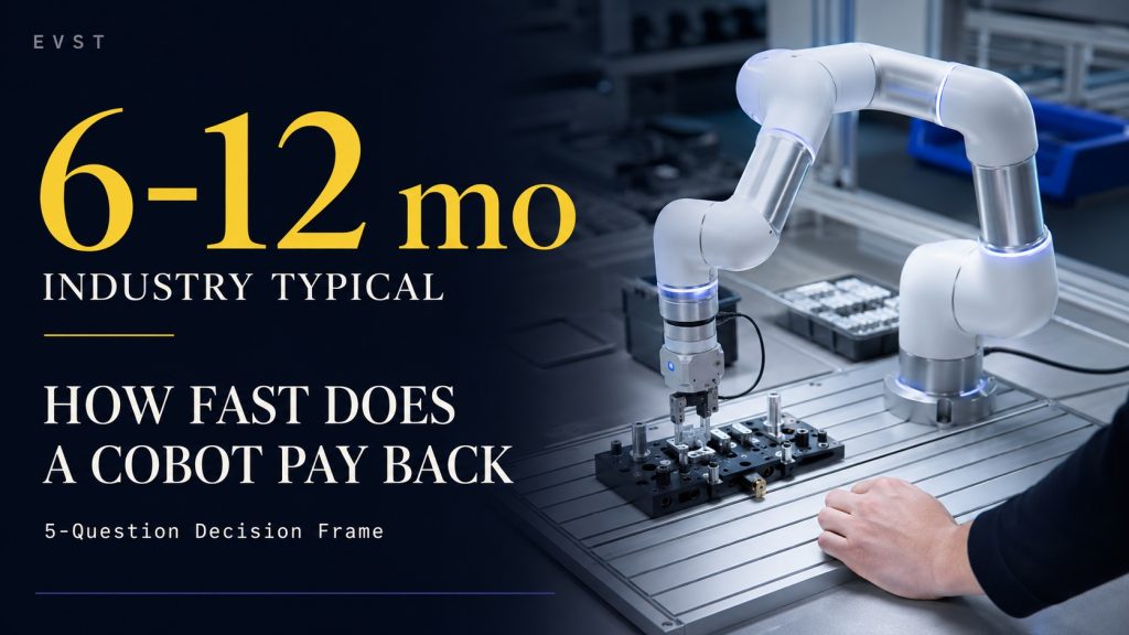 cobot roi payback 5 question decision frame cover