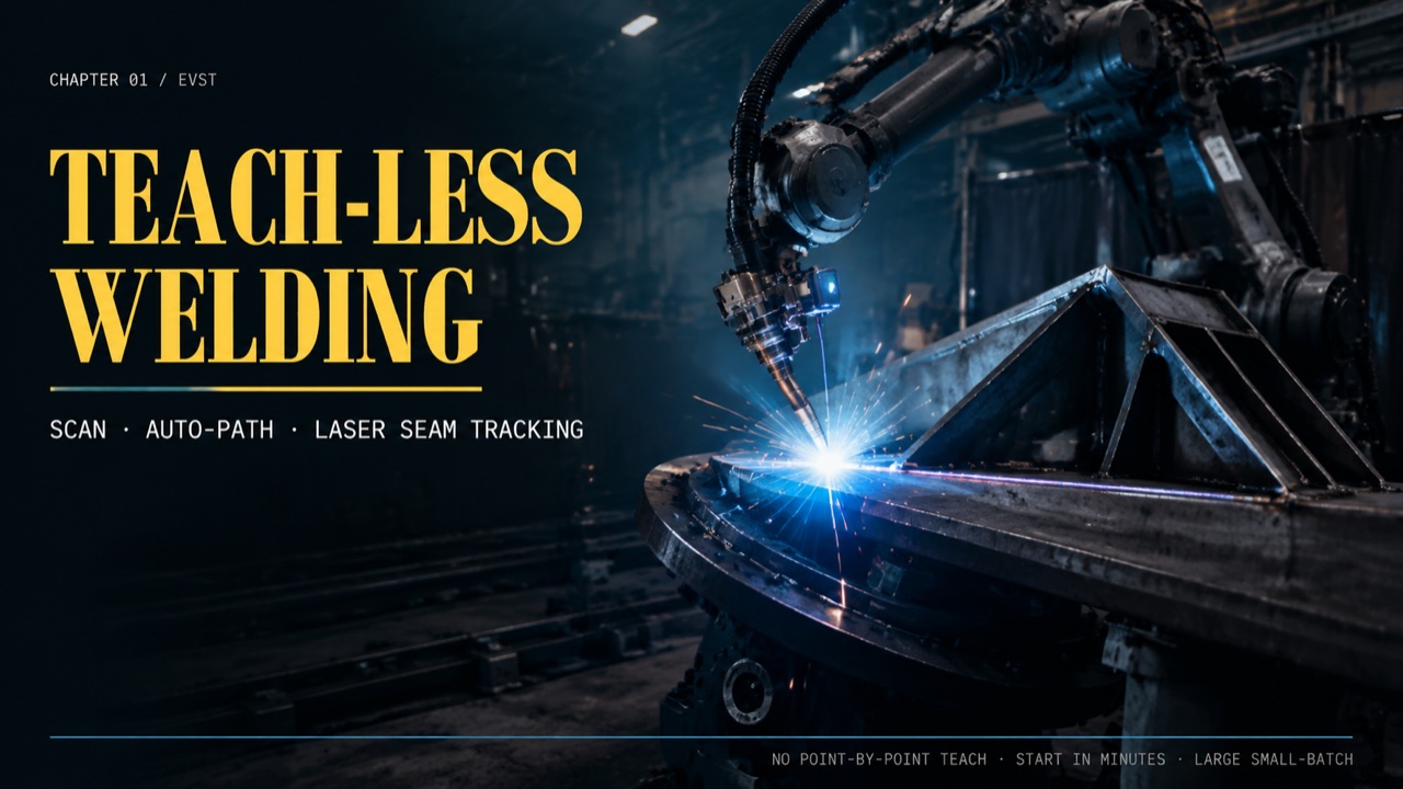teach less robot welding large small batch hero