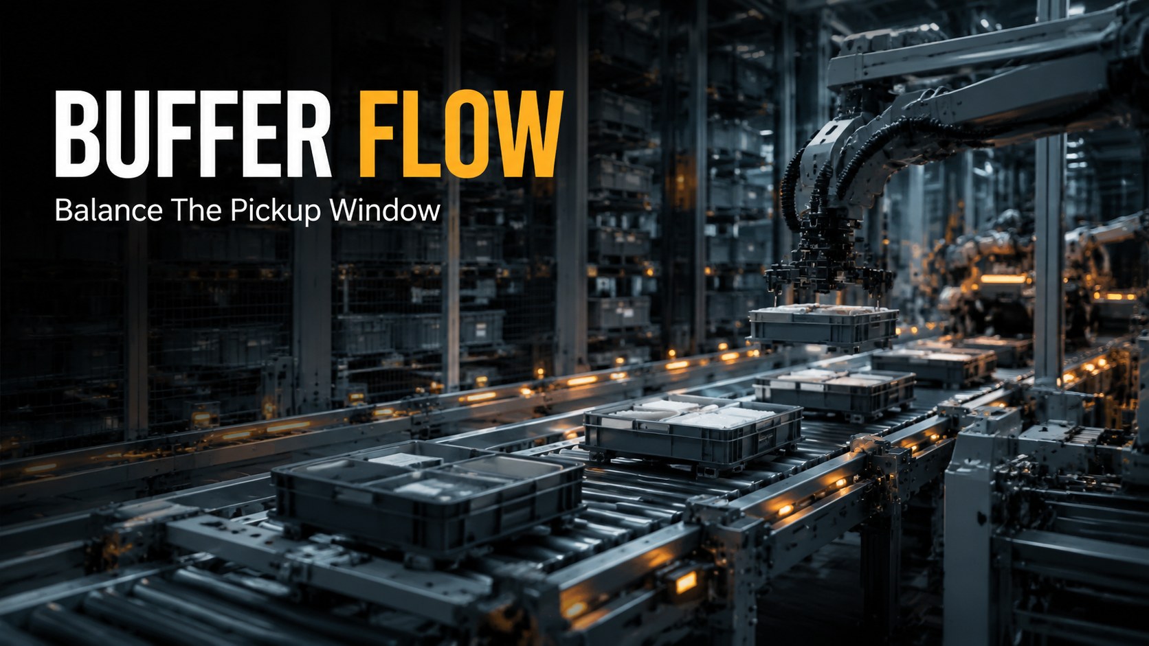 Miniload Buffer Feed: How To Keep Robot Picking Stable
