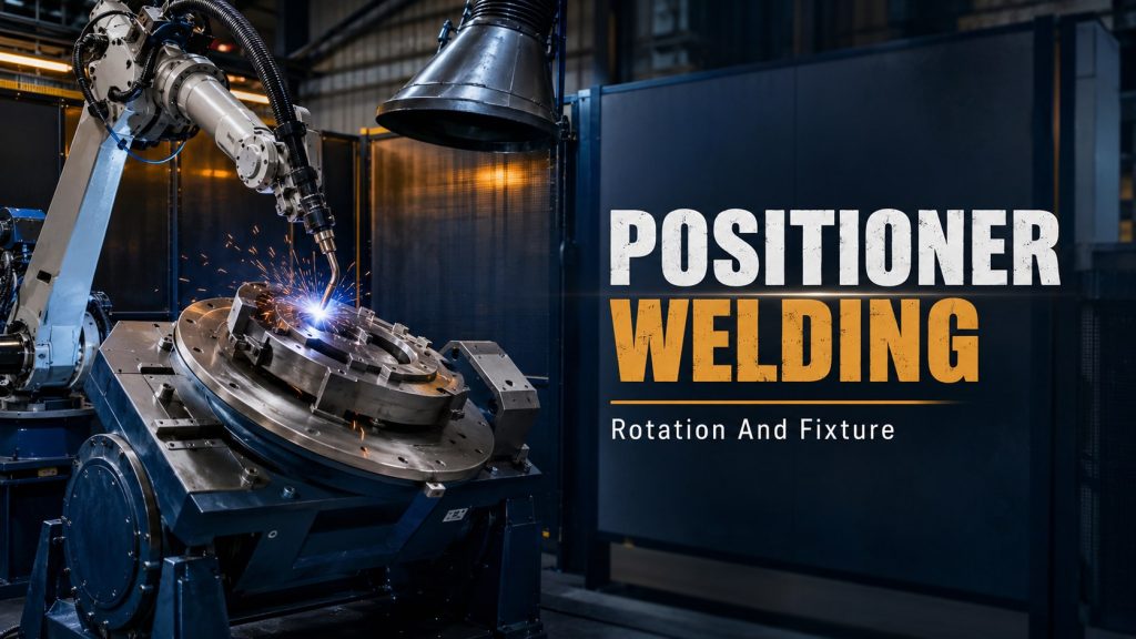 Welding Positioner Robot Cell: Control Rotation, Torch Access, And Fixture Repeatability