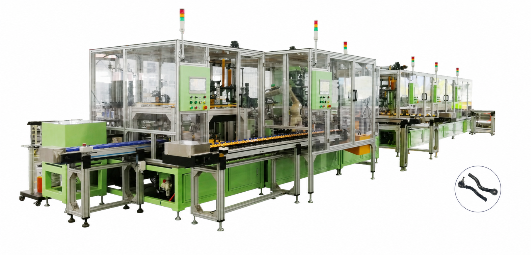 Outer ball joint automated assembly line concept