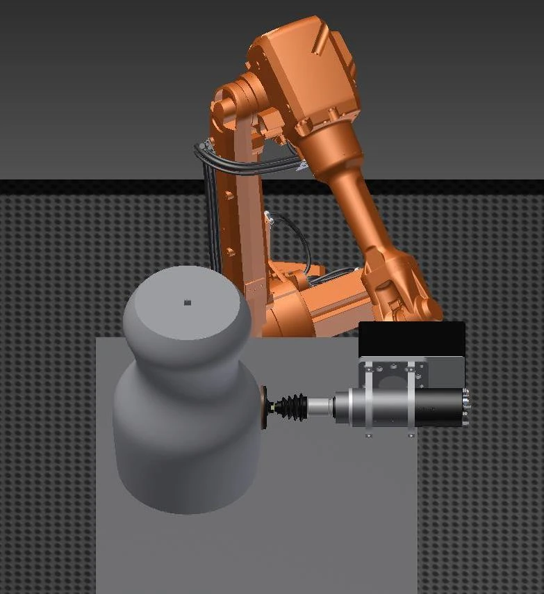 Illustration of a changed workpiece position at the tool