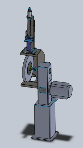 Upright standard finishing module
