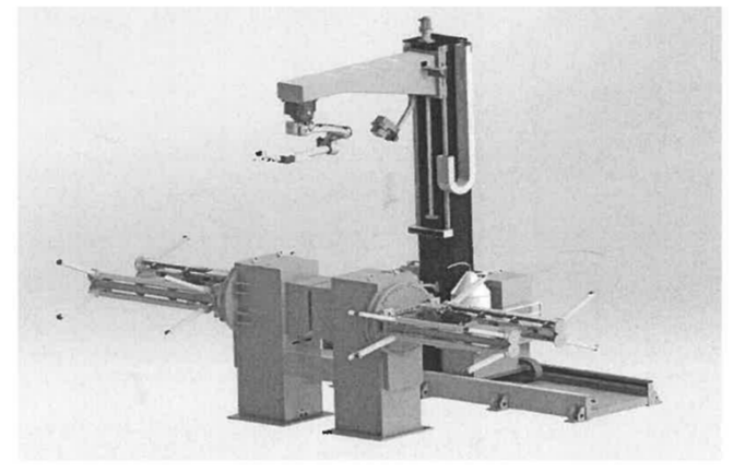 External transformer tank welding workstation arrangement