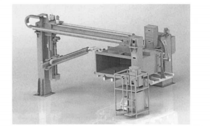 Internal transformer tank welding workstation arrangement