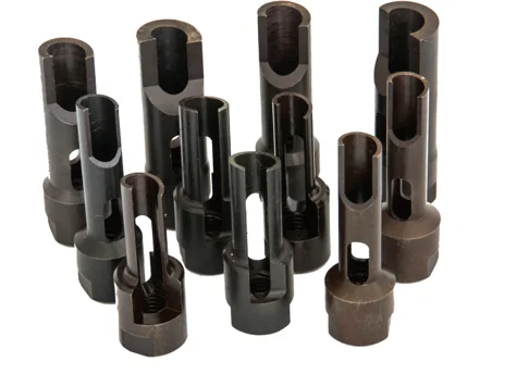 Set of torch cleaning reamers in different sizes